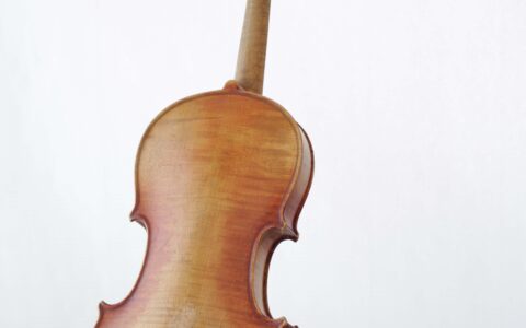 Kinder-Geige-Alte-Violine-back